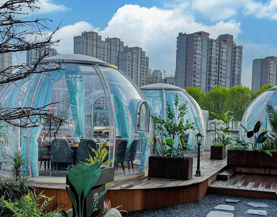 打破传统空间,星空餐厅脱颖而出(图3) 打破传统空间,星空餐厅脱颖而出(图3)