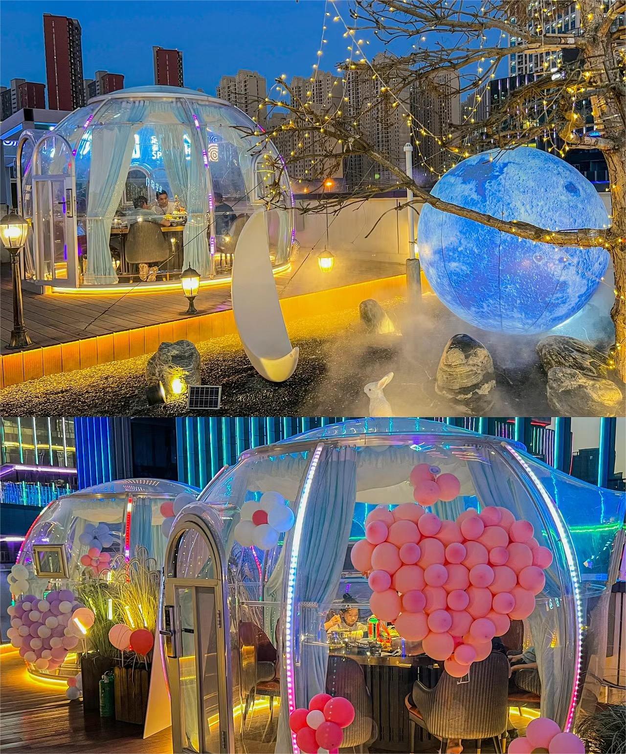 打破传统空间,星空餐厅脱颖而出(图5) 打破传统空间,星空餐厅脱颖而出(图5)