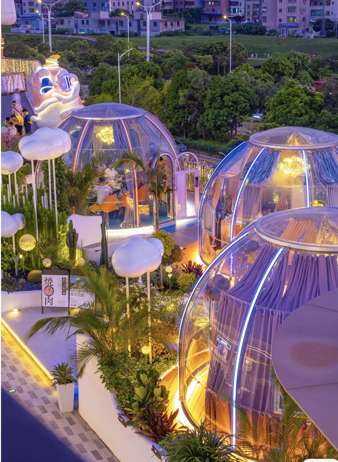 打破传统空间,星空餐厅脱颖而出(图10) 打破传统空间,星空餐厅脱颖而出(图10)