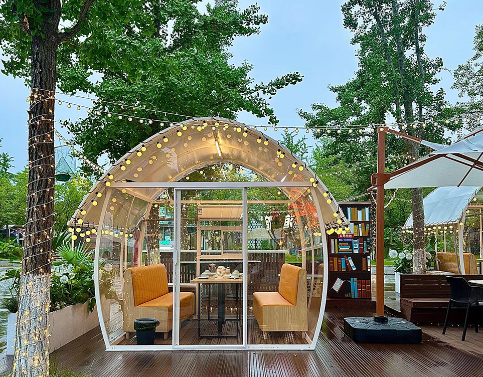 星幕帐篷如何靠氛围感吃出露营新高度？