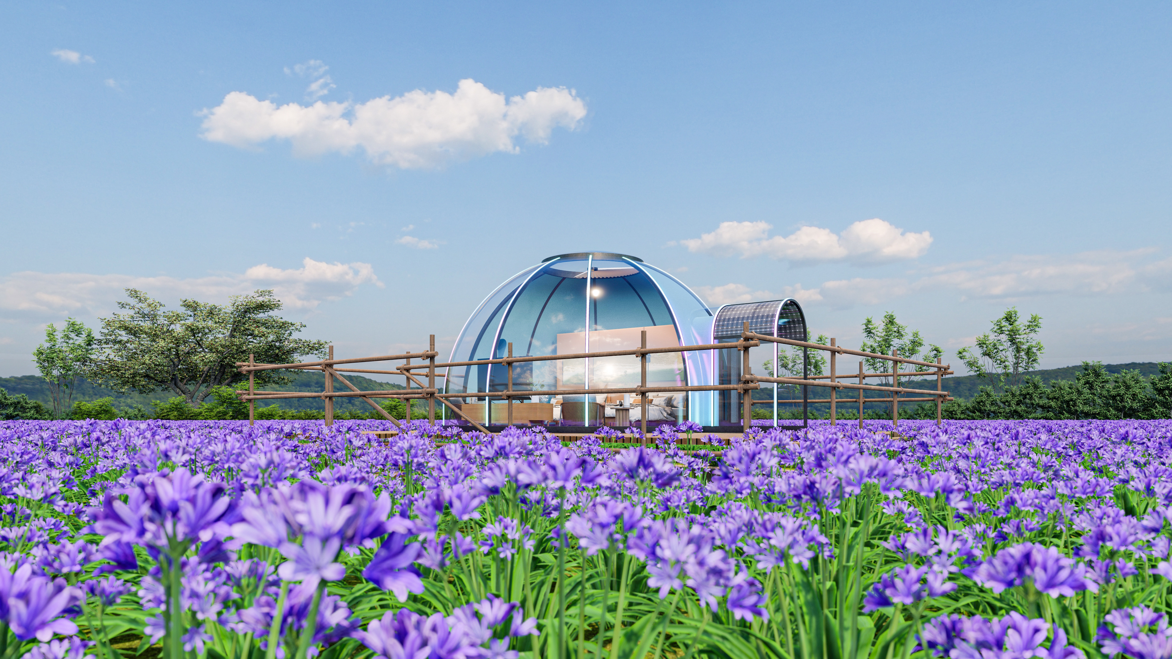 五一假期住宿新体验，探索新式星空房住宿(图7)